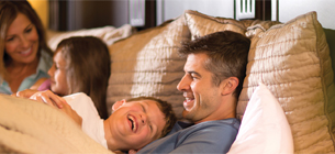 Le traitement par PPC est con&ccedil;u pour  aider &agrave; retrouver une vie de famille.