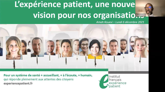 Webinar CERF, l'exp&eacute;rience patient