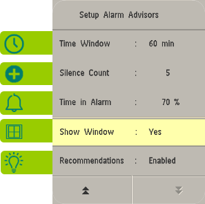 Fen&ecirc;tre d'heure d'alarme