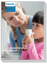 Test d&rsquo;utilisation du n&eacute;buliseur InnoSpire Go &agrave; domicile (Download .pdf)