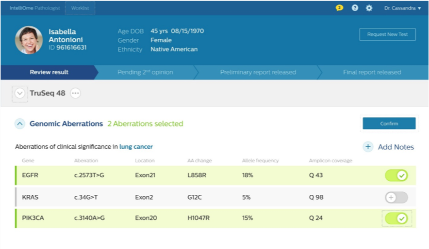 Analysez, d&eacute;couvrez et signalez les r&eacute;sultats de la g&eacute;nomique sur une seule application.
