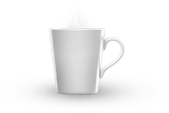 Une tasse de caf&eacute; Long