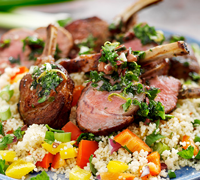 C&ocirc;telettes d'agneau