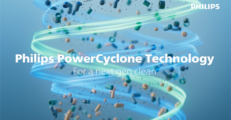 Philips AquaTrio sans fil s&eacute;rie&nbsp;9000 - vid&eacute;o PowerCyclone