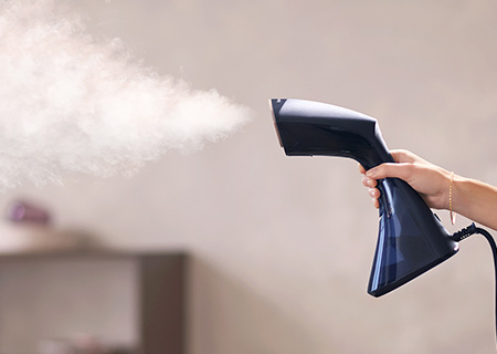 Vapeur continue pour un d&eacute;froissage facile et rapide