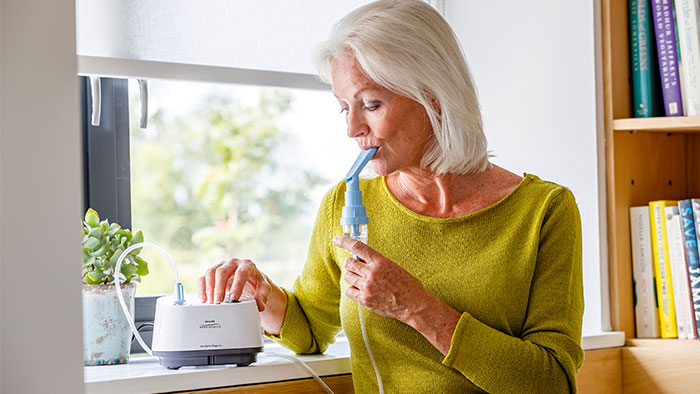 Administrez les m&eacute;dicaments de sorte qu'ils atteignent directement vos poumons