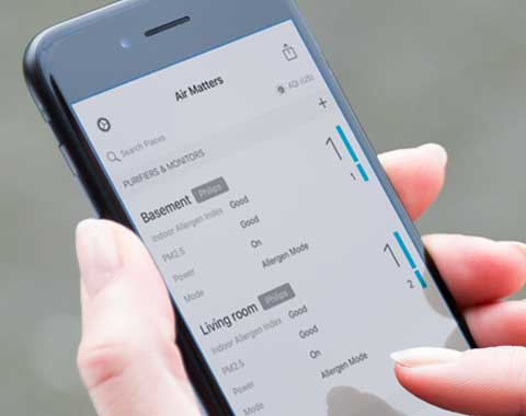 Air&nbsp;Matters, l'application pour smartphone