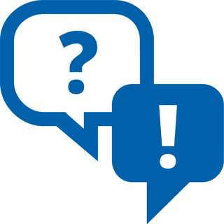 Ic&ocirc;ne foire aux questions