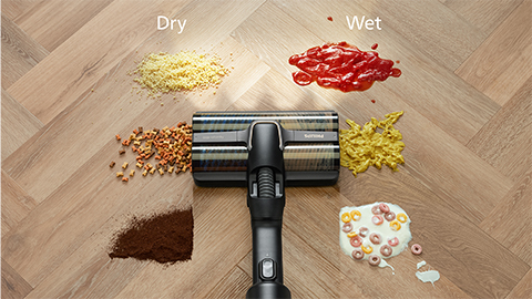 Philips AquaTrio sans fil Vacuum&nbsp;&&nbsp;Wash s&eacute;rie&nbsp;9000&nbsp;: nettoie les salet&eacute;s s&egrave;ches et humides