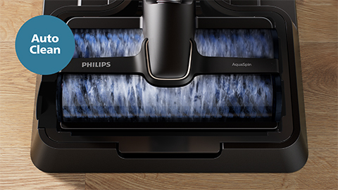 Syst&egrave;me de nettoyage automatique hygi&eacute;nique du Philips AquaTrio sans fil Vacuum&nbsp;&&nbsp;Wash s&eacute;rie&nbsp;9000