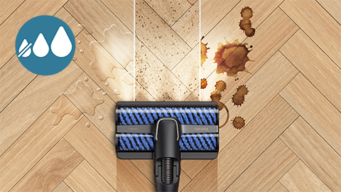 Le Philips AquaTrio sans fil Vacuum&nbsp;&&nbsp;Wash s&eacute;rie&nbsp;9000 offre 3&nbsp;modes de nettoyage