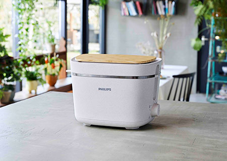 Philips Eco Conscious Edition, con&ccedil;u pour tout type de maison, set petit-d&eacute;jeuner