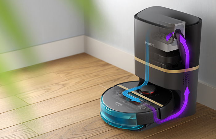 Vidage automatique, se vide pendant 30&nbsp;jours