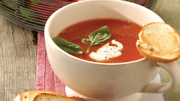 Id&eacute;e recette : soupe de tomate maison