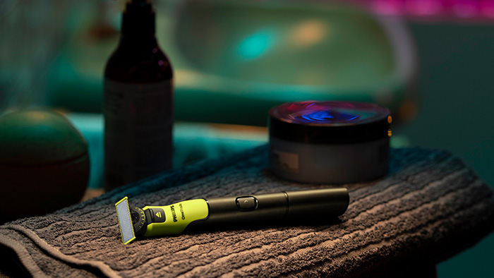 Miniature vid&eacute;o Philips OneBlade 360 connect&eacute;