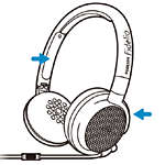 Casque &agrave; r&eacute;duction de bruit