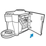 Cafeti&egrave;re &agrave; &eacute;tui de caf&eacute; SENSEO&reg; SARISTA