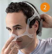 Etape 2 guide vid&eacute;o de r&eacute;glage du masque Wisp