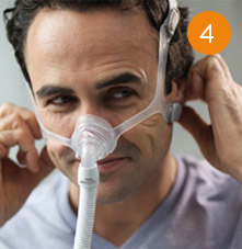 Etape 4 guide vid&eacute;o de r&eacute;glage du masque Wisp