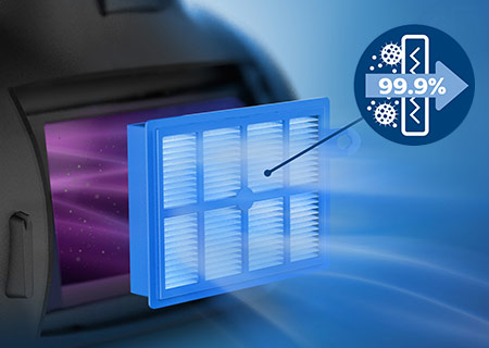 Syst&egrave;me de filtre anti-allergie