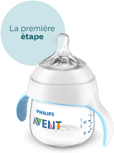 Tasses d'apprentissage Philips&nbsp;Avent 4&nbsp;mois
