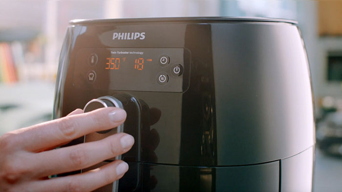 Friteuses &agrave; air chaud 
