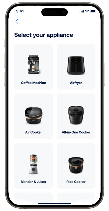 Smartphone avec &eacute;cran HomeID affichant les appareils disponibles